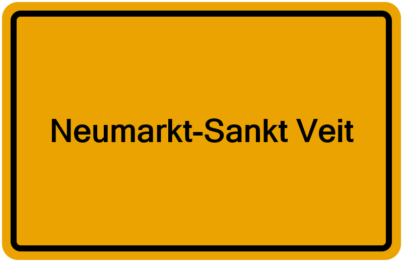 Handelsregisterauszug Neumarkt-Sankt Veit
